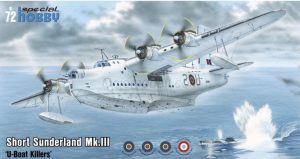 Short Sunderland Mk.III, U-Boat Killers. Escala 1:72. Marca Special Hobby. Ref: SH72304