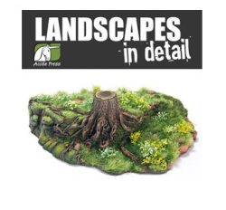 Base con Tocón de pino, Marca Accion press, Ref: LANDS-002