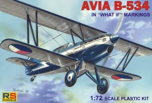Czechoslovakian biplane Avia B-534 "Special markings". Escala 1:72. Marca RSmodels. Ref: 92080