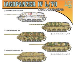 Jagdpanzer IV L/70 Late Production. Escala 1:72. Marca Dragon. Ref: 7293