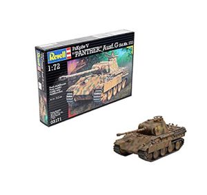 PzKpfw V "Panther" Ausf. G (Sd.Kfz. 171). Escala 1:72. Marca Revell. Ref: 03171