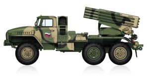 Russian BM-21 Grad Late Version. Escala 1:72. Marca Hobby Boss. Ref: 82932
