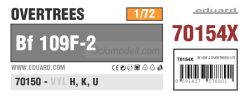 Bf 109F-2 OVERTREES. Escala 1:72. Marca Eduard. Ref: 70154X