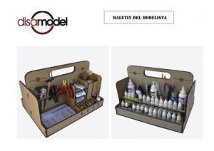 Maletín del modelista. Marca Disarmodel. Ref: 44016