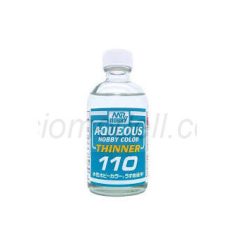 Mr Aqueous Hobby Colour Thinner. Bote 110 ml. Marca MR.Hobby. Ref: T110.