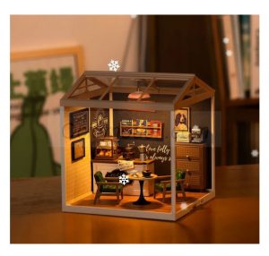 Rolife Plastic Miniature House - Daily Inspiration Cafe, Kit de montaje. Marca Diy Miniatures. Ref: DW001