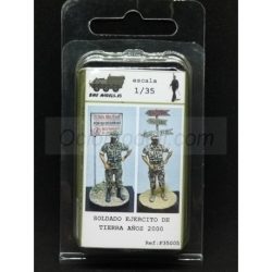 Soldado Ejército de Tierra años 2000, 1/35. Marca BMR MODELS. Ref: F35005