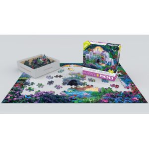 Unicorns in Fairy Land, 500 pz. Marca Eurographics. Ref: 6500-5363, es una obra de arte en forma de un puzzle de 500 piezas que te transportará a un mundo mágico y lleno de fantasía. Con dimensiones de 48 x 68 cm 3 Unicorns in Fairy Land, 500 pz. Marca Eurographics. Ref: 6500-5363