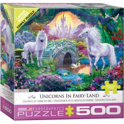 Unicorns in Fairy Land, 500 pz. Marca Eurographics. Ref: 6500-5363