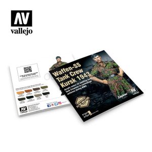 Waffen-SS Tank Crew, Kursk 1943. 8 Botes 17 ml + Alpine Miniature. Marca Vallejo. Ref: 70249, 70.249