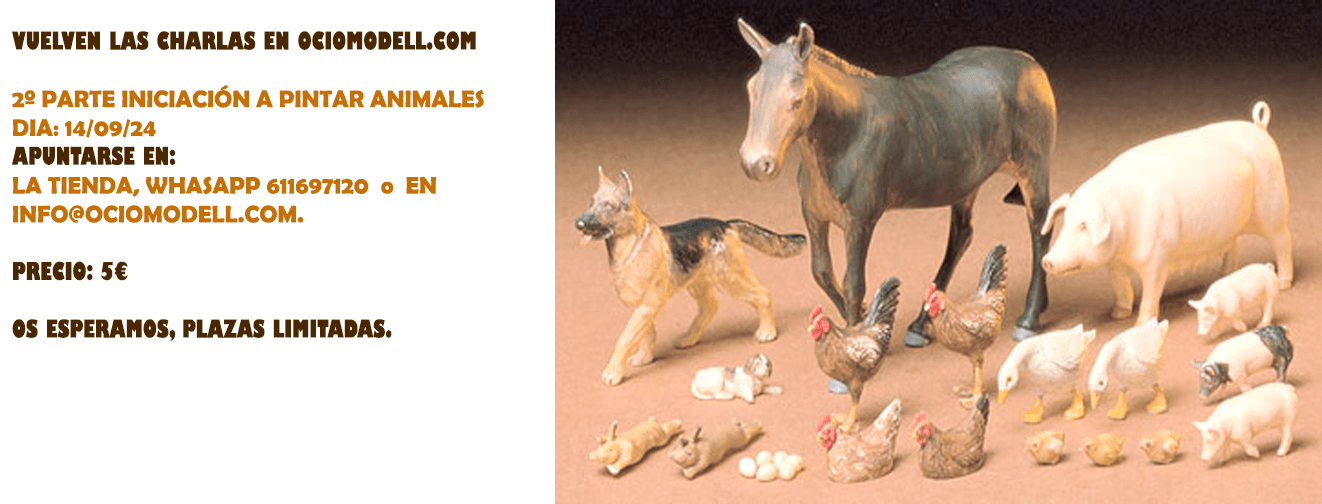 CHARLA - TÉCNICAS BÁSICAS COMO PINTAR ANIMALES. 2 CHARLA ANIMALES