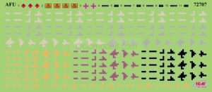 ATZ-5-43203, Fuel Bowser of the Armed Forces of Ukraine. Escala 1:72. Marca ICM. Ref: 72711