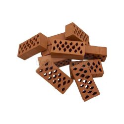 Ladrillo Gero 30x15x9 mm, 25uds, 1/10. Marca Eurokit. Ref: 440101