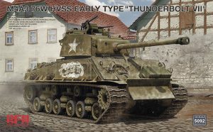 M4A3 76W HVSS Early Type "THUNDERBOLT VII". Escala 1:35. Marca RFM Model. Ref: 5092