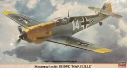 esserschmitt Bf109E 'Marseille'. Escala 1:48. Marca Hasegawa. Ref: 09892.