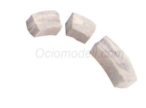 Piedra Dovela Pórtico. Bolsa 150gr. Escala 1:10. Marca Cuit. Ref: 453936