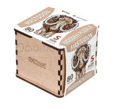 Puzzle “ Mamut ” S, madera contrachapada. 80pzs.Marca Ewa. Ref: 0226