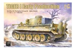 Pz.Kpfw. VI Ausf. E Tiger I (Sd.Kfz.181) Early Production - Battle of Kharkov. Escala 1:35. Marca Border model. Ref: BT034
