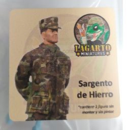 Sargento de Hierro, 1:35. Marca Largarto Miniatures. Ref: Sargento