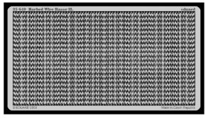 Barbed Wire Razor II (8m). Escala: 1:35. Marca Eduard. Ref: 35640, está diseñado para replicar de manera realista las cercas de alambre de púas utilizadas en entornos militares y rurales 2 Barbed Wire Razor II (8m). Escala: 1:35. Marca Eduard. Ref: 35640