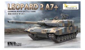 Leopard 2 A7+ German MBT. Escala 1:72. Marca Vespid model. Ref: 720015