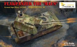 Flakpanzer VIII "Maus" German Super Heavy AA Tank. Escala 1:72. Marca Vespid model. Ref: 720005.