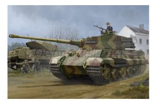 Pz.Kpfw. VI Sd.Kfz. 181 Tiger II (Henschel 1944 Production). Escala 1:35. Marca Hobby Boss. Ref: 84531