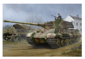 Pz.Kpfw. VI Sd.Kfz. 181 Tiger II (Henschel 1944 Production). Escala 1:35. Marca Hobby Boss. Ref: 84531.