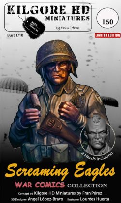 Screaming Eagles, 1:10. Edición Limitada. Marca Kilgore HD Miniature. Ref: SCREAMING.