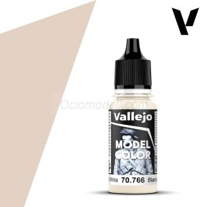 Acrilico Model Color, Blanco Crema ( 21 ). Bote 17 ml. Marca Vallejo. Ref: 70766, 70.766
