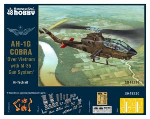 AH-1G Cobra " Over Vietnam with M-35 Gun System" Hi-Tech ". Escala 1:48. Marca Special Hobby. Ref: 48230