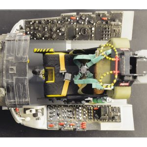 F-104 G COCKPIT. Escala 1:12. Marca Italeri. Ref: 2991