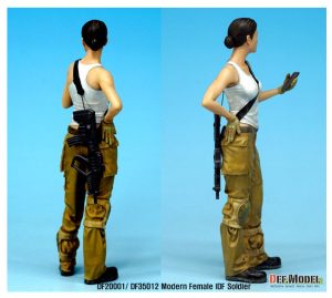 Female IDF Soldier "Maria". Escala 1:35. Marca Def.Model. Ref: DF35012.