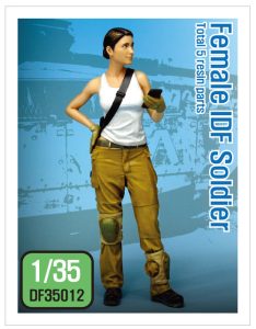 Female IDF Soldier "Maria". Escala 1:35. Marca Def.Model. Ref: DF35012.
