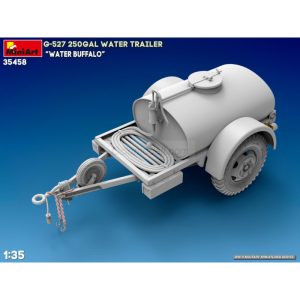 G-527 250GAL WATER TRAILER “WATER BUFFALO”. Escala 1:35. Marca Miniart. Ref: 35458