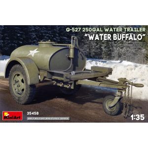 G-527 250GAL WATER TRAILER “WATER BUFFALO”. Escala 1:35. Marca Miniart. Ref: 35458