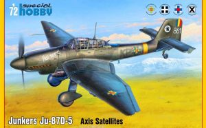 Junkers Ju-87D-5 " Axis Satellites ". Escala 1:72. Marca Special Hobby. Ref: 72448.