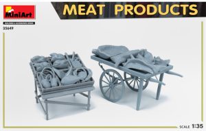 MEAT PRODUCTS. Escala 1:35. Marca Miniart. Ref: 35649.