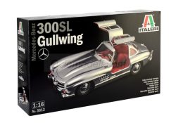 MERCEDES-BENZ 300 SL GULLWING. Esca 1:16. Marca Italeri. Ref: 3612