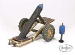 Mortero de artillería. Escala 1:35. Marca Macone. Ref: MAC35011