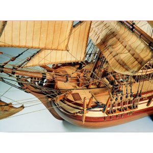 Sección Barco HMS Bounty. Escala 1:48. Marca Artesanía Latina. Ref: 22810