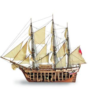 Sección Barco HMS Bounty. Escala 1:48. Marca Artesanía Latina. Ref: 22810