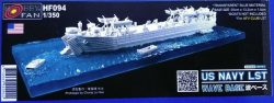US navy LST wave " BASE ". Escala: 1:350. Marca: AFV CLUB. Ref: HF094.