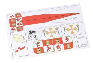 Banderas de carabelas. Marca Amati. Ref: 570001, 5700/01