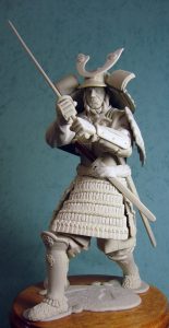 Figura Samurai. Escala 1:16. Marca Miniart. Ref: 16028