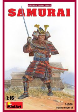 Figura Samurai. Escala 1:16. Marca Miniart. Ref: 16028
