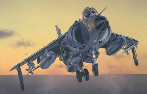 FRS.1 Sea Harrier. Escala 1:72. Marca Italeri. Ref: 1236