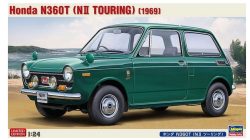Honda N360T (NII Touring), 1969. Escala 1:24. Marca Hasegawa. Ref: 20300