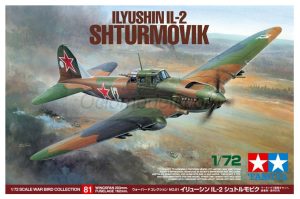ILYUSHIN IL-2 SHTURMOVIK . Escala 1:72. Marca Tamiya. Ref: 60781, l Il-2 se ganó el apodo de "Tanque Volador" por su capacidad para atacar objetivos terrestres con precisión y eficacia. 2 ILYUSHIN IL-2 SHTURMOVIK . Escala 1:72. Marca Tamiya. Ref: 60781