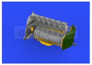 Motor Fokker D. VII (OAW)/ Mercedes D. III. Escala: 1:72. Marca Eduard. Ref: 672223